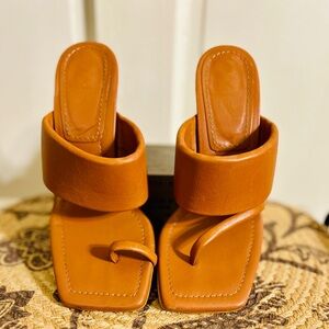 Zara Women's Sandals in Brown